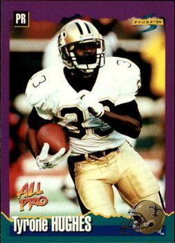Tyrone Hughes New Orleans Saints 1994 Score NFL All Pro #106